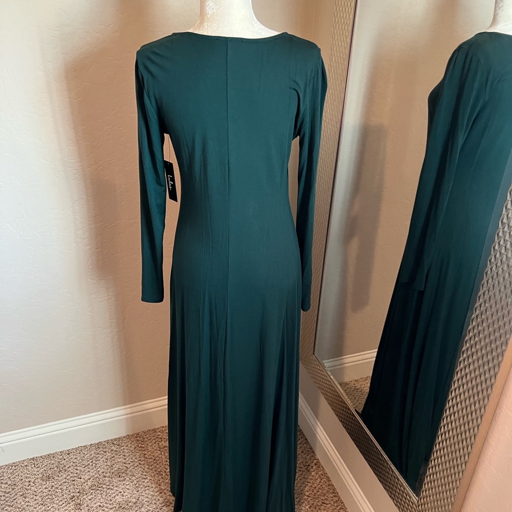 Green lulus dress - Picture 4 of 5